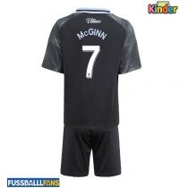 Aston Villa John McGinn #7 Auswärts Trikotsatz Kinder 2025-26 Kurzarm (+ Kurze Hosen)